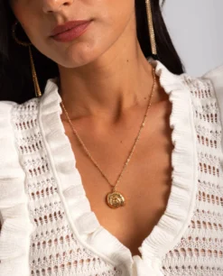 COLLAR MINI NAUTILUS · DORADO