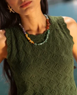 COLLAR MARAMBA · MULTICOLOR -[品牌] Ventas THE-ARE collar gargantilla cuentas multicolor mujer the are 1 1 scaled