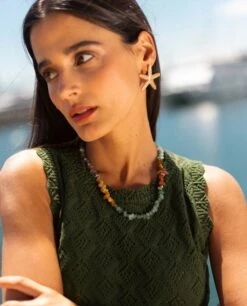 COLLAR MARAMBA · MULTICOLOR -[品牌] Ventas THE-ARE collar gargantilla cuentas multicolor mujer the are 2