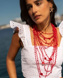 COLLAR MAXI REEF · ROJO