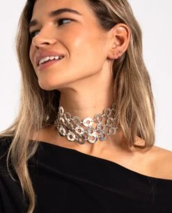 COLLAR MIRROR · BAÑO PLATA