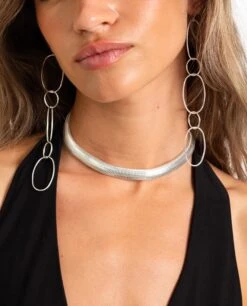 COLLAR BOA · BAÑO PLATA