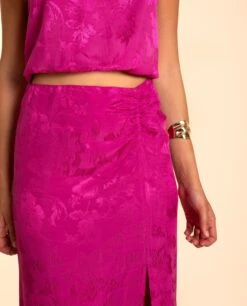 FALDA VERBENA · BUGANVILLA -[品牌] Ventas THE-ARE falda buganvilla midi mujer eventos the are eci img 4