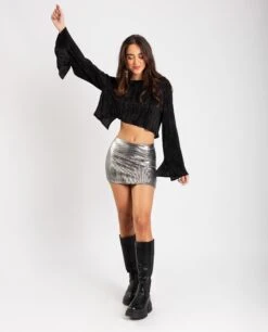 FALDA LIGHT UP · PLATA