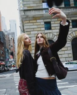 FALDA CITY SPOT · AZUL MARINO -[品牌] Ventas THE-ARE falda larga azul raya diplomatica mujer the are 2