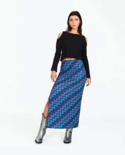 FALDA DECISIONS · ZIGZAG AZUL