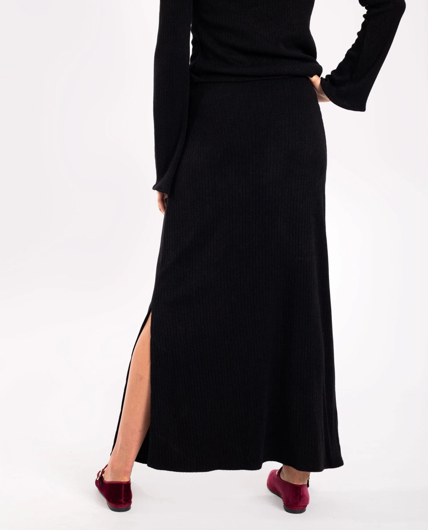 FALDA EASY ROAD · NEGRO 4 FALDA EASY ROAD · NEGRO - Imagen 4