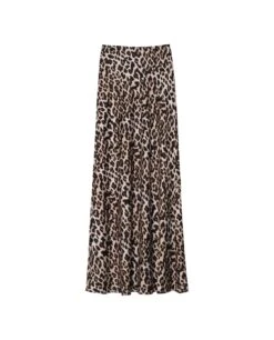 FALDA BEGGIN' ME · LEOPARDO -[品牌] Ventas THE-ARE falda larga print leopardo conjunto mujer the are eci img 5