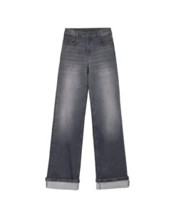 JEANS COOL RIDER · GRIS -[品牌] Ventas THE-ARE jeans gris desgastado anchos rectos mujer the are eci img 5