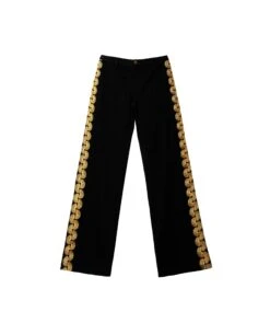 JEANS OASIS · NEGRO -[品牌] Ventas THE-ARE jeans negros detalle bordado dorado lateral mujer the are eci img 5