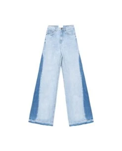 JEANS JUST GIRLS · AZUL -[品牌] Ventas THE-ARE jeans wide leg detalle pernera tiro alto mujer the are eci img 5 b7d800e9 2abe 4263 b162 630e85e187ee