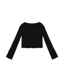 JERSEY MOONLIT · NEGRO -[品牌] Ventas THE-ARE jersey negro punto calado oversized mujer the are eci img 5