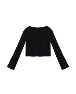 JERSEY MOONLIT · NEGRO -[品牌] Ventas THE-ARE jersey negro punto calado oversized mujer the are eci img 5 scaled