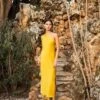 VESTIDO MRS. ABRIL · AMARILLO