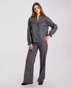 PANTALÓN CITY FIELDS · AZUL -[品牌] Ventas THE-ARE pantalon cuadros azul recto conjunto talle medio mujer the are 2 19bbccc8 1c75 4d81 89f1 9a720fec48ba