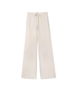 PANTALON MEDITERRANEAN SPIRIT · CRUDO -[品牌] Ventas THE-ARE pantalon fluido lino natural conjunto mujer the are eci img 5