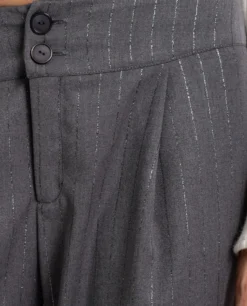 PANTALÓN URBAN HARVEST · GRIS -[品牌] Ventas THE-ARE pantalon gris raya diplomatica lurex talle medio mujer the are eci img 4 scaled