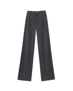 PANTALÓN URBAN HARVEST · GRIS -[品牌] Ventas THE-ARE pantalon gris raya diplomatica lurex talle medio mujer the are eci img 5