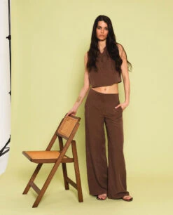 PANTALÓN DUNE · MARRÓN