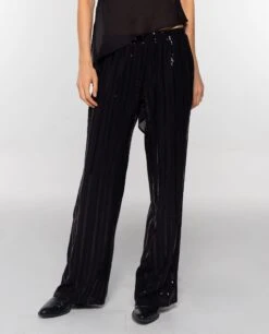 Primera página -[品牌] Ventas THE-ARE pantalon negro lentejuelas brillo mujer the are eci img 2