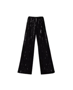 PANTALÓN MOONLIT · NEGRO -[品牌] Ventas THE-ARE pantalon negro lentejuelas brillo mujer the are eci img 5 scaled