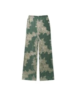 PANTALÓN JADE BLOOM · VERDE -[品牌] Ventas THE-ARE pantalon recto satinado jacquard verde conjunto elegante fiesta mujer the are eci img 5 cba1cc52 7a2a 4687 b4b6 81087ae68b1b