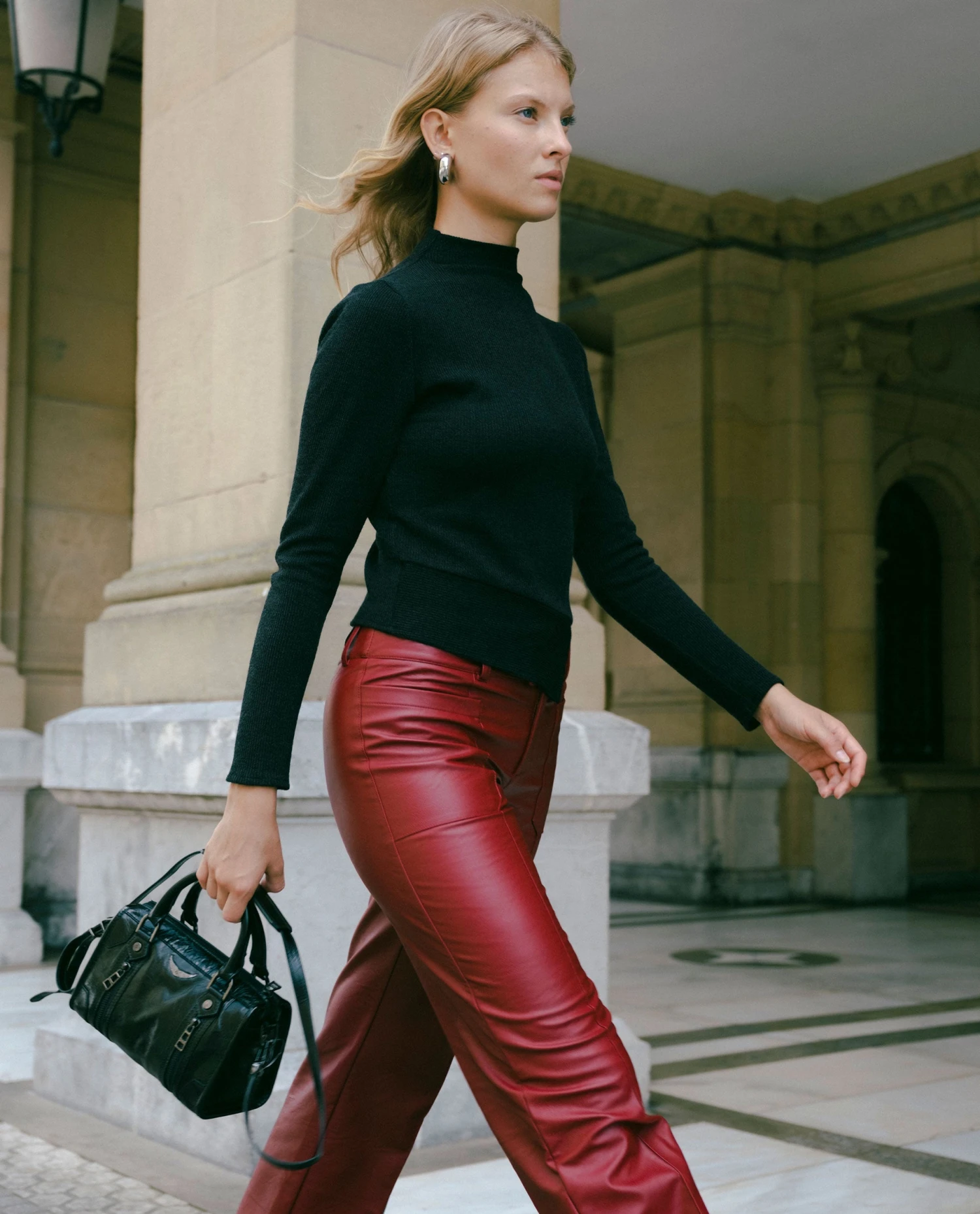 PANTALÓN BLESSED INDECISION · ROJO 3 PANTALÓN BLESSED INDECISION · ROJO - Imagen 3