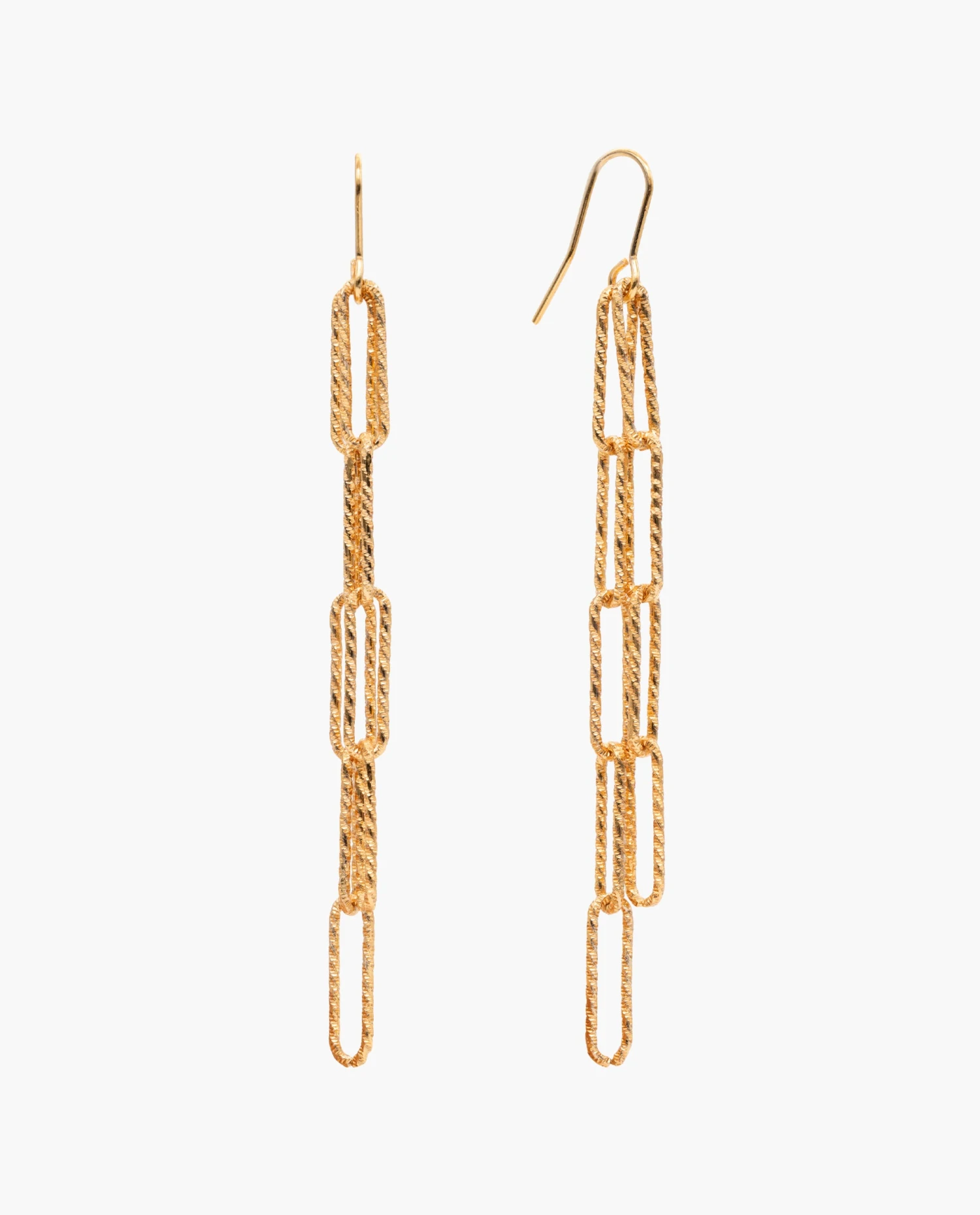 PENDIENTES SANDS · BAÑO ORO 2 PENDIENTES SANDS · BAÑO ORO - Imagen 2