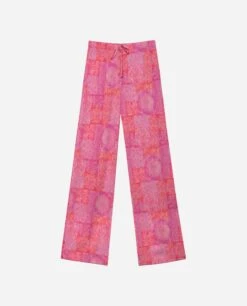 PIJAMA MARSHMALLOW · PANTALÓN LARGO -[品牌] Ventas THE-ARE pijama rosa coral patchwork estampado camisero largo bonito mujer the are 2