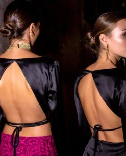 BLUSA MAKE AN IMPACT · NEGRO