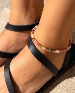 TOBILLERA MARINES OCEAN · ACERO BAÑO ORO