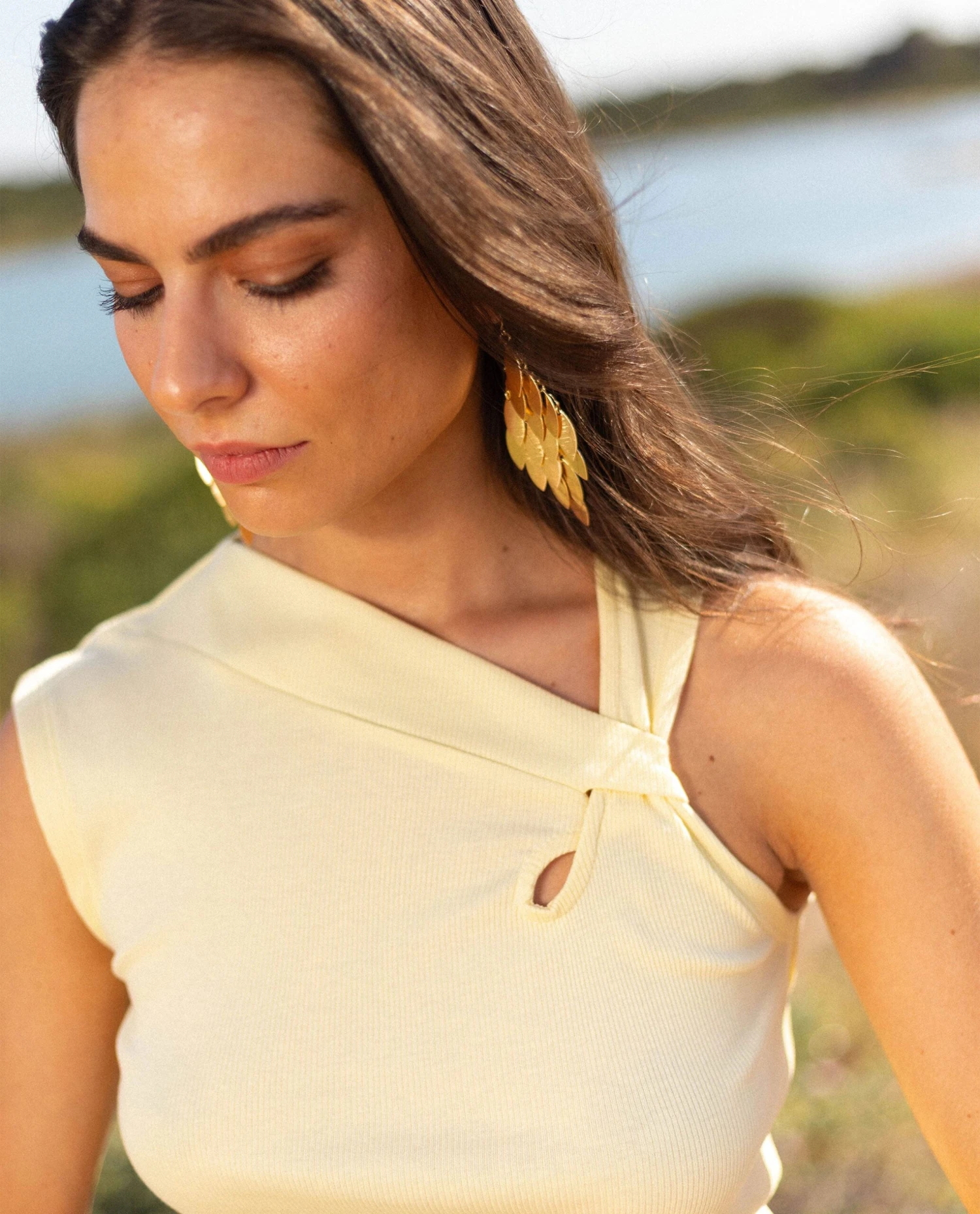 TOP SLOW COOL · AMARILLO 2 TOP SLOW COOL · AMARILLO - Imagen 2