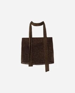 TOP LAST NIGHT · COBRE -[品牌] Ventas THE-ARE top bandeau cobre brillo fular conjunto fiesta the are eci img 5