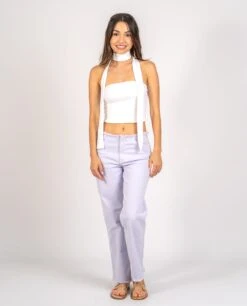 TOP ALL I NEED · BLANCO -[品牌] Ventas THE-ARE top blanco bandeau fular mujer the are eci img 4