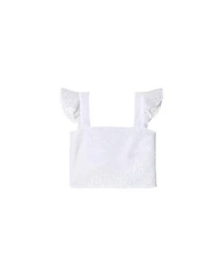 TOP WISH YOU WERE · BLANCO -[品牌] Ventas THE-ARE top calado blanco lazada detras mujer the are eci img 5
