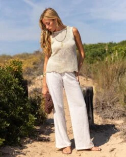 TOP GLOWING FEVER · DORADO -[品牌] Ventas THE-ARE top dorado brillos espalda baja mujer the are 4