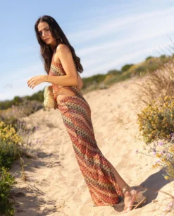 FALDA CORAL SOUL · ESTAMPADO -[品牌] Ventas THE-ARE top estampado asimetrico brillos conujnto mujer the are 3 scaled