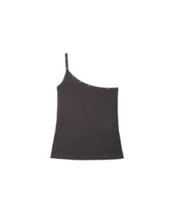 TOP COOL GIRL · GRIS -[品牌] Ventas THE-ARE top gris asimetrico tirante estrellas metalicas mujer the are eci img 5