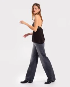 TOP EVENING MUSE · PLOMO -[品牌] Ventas THE-ARE top lentejuelas tirantes espalda abierta fiesta mujer the are 3