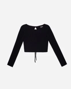 TOP HERE WE COME · NEGRO -[品牌] Ventas THE-ARE top negro espalda descubierta brillo fiesta mujer the are eci img 5