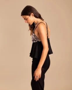 TRIANGLE TOP · NEGRO -[品牌] Ventas THE-ARE top negro fiesta lentejuelas gasa fiesta mujer the are 4 8b143e62 b8ad 4654 856d bb7510503ecc scaled