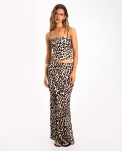 TOP BEGGIN' ME · LEOPARDO -[品牌] Ventas THE-ARE top print leopardo tirantes conjunto mujer the are eci img 4