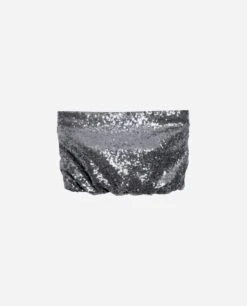 TOP SHINY SOUL · PLATA -[品牌] Ventas THE-ARE top sin mangas lentejuelas plata mujer the are eci img 5