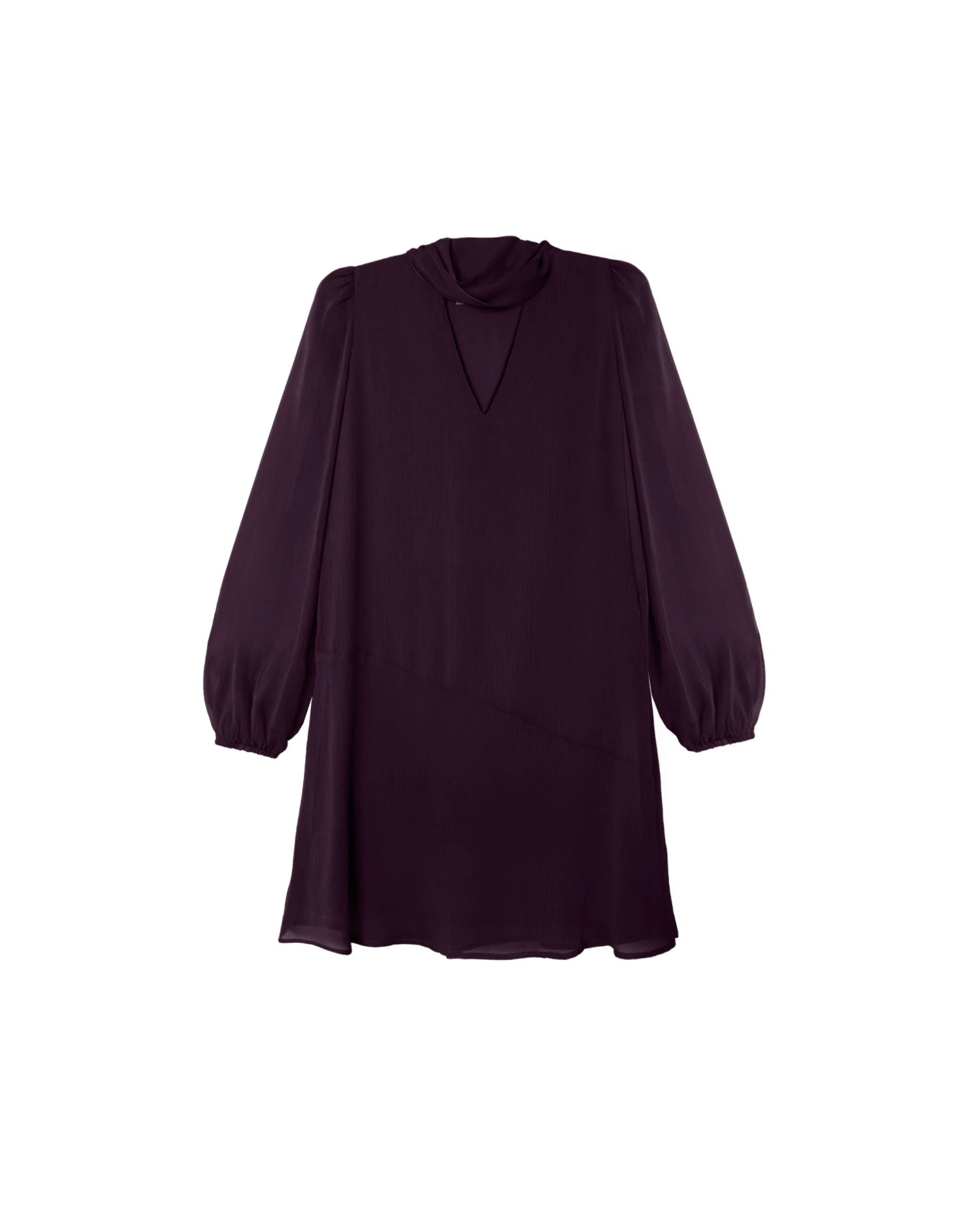 VESTIDO CAYETANA · CIRUELA 6 VESTIDO CAYETANA · CIRUELA - Imagen 6