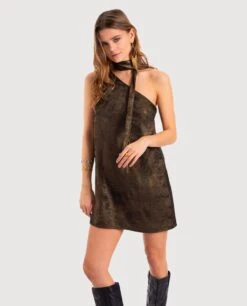 VESTIDO YOU READY · DORADO