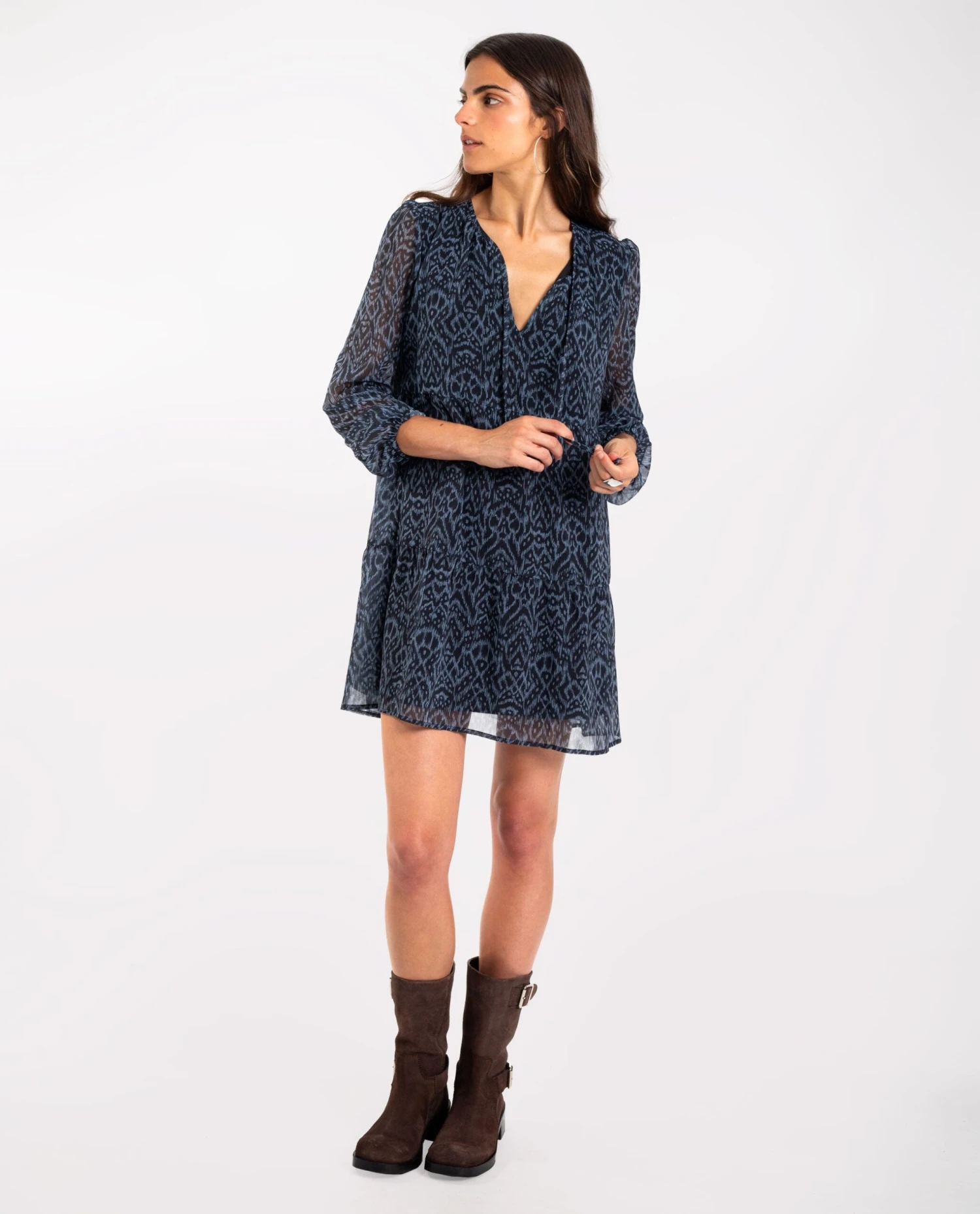 VESTIDO LOVED ONES · AZUL 5 VESTIDO LOVED ONES · AZUL - Imagen 5