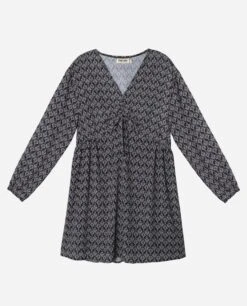 VESTIDO GETAWAY · ESTAMPADO -[品牌] Ventas THE-ARE vestido corto estampado manga larga boho fruncido mujer the are eci img 5