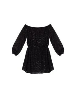 VESTIDO STARRY BLISS · NEGRO -[品牌] Ventas THE-ARE vestido corto negro lurex fiesta mujer the are eci img 5