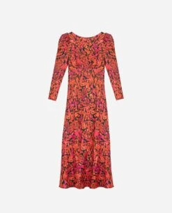 VESTIDO MRS. COLLINS · ESTAMPADO -[品牌] Ventas THE-ARE vestido flores eventos invitada boda mujer the are eci img 5