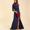 VESTIDO MRS. LOZANO · AZUL MARINO